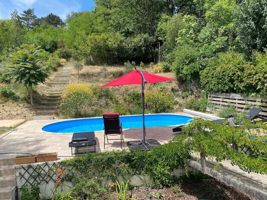 Villa Les Terrasses Dans La Nature Avec Piscine A 2 Pas De Lyon, Metro A 15Mn A Pied Pour Lyon Centre En 10Mn Ou Bus A 300M Pour Lyon Centre Уллен Экстерьер фото